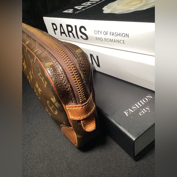 LOUIS VUITTON Monogram Marly Dragonne Clutch/ Wristlet - Picture 7 of 9